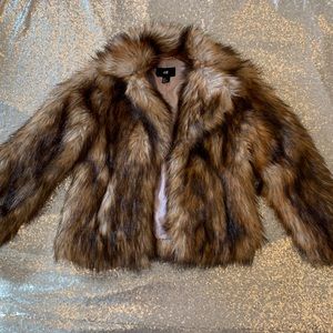 H&M Faux Fur Coat